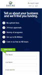 Mobile Screenshot of easybizfunding.com